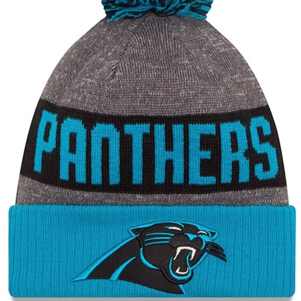 Carolina Panthers NFL Pom Beanie